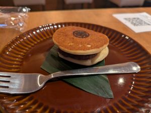 Doriyaki at Vegan Sushi Tokyo in Tokyo