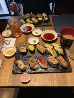   at Vegan Sushi Tokyo in Tokyo