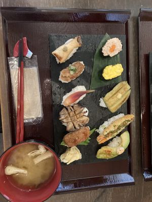   at Vegan Sushi Tokyo in Tokyo