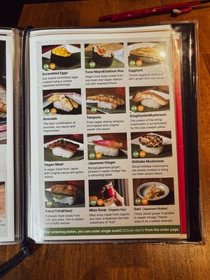   at Vegan Sushi Tokyo in Tokyo