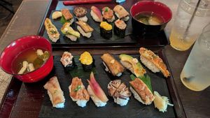  at Vegan Sushi Tokyo in Tokyo