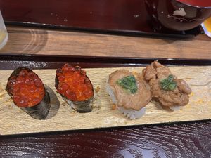   at Vegan Sushi Tokyo in Tokyo