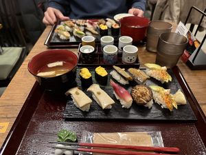   at Vegan Sushi Tokyo in Tokyo