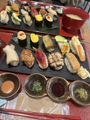   at Vegan Sushi Tokyo in Tokyo