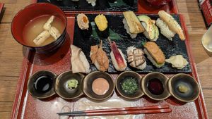  at Vegan Sushi Tokyo in Tokyo