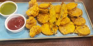 Pakora (need to be veganise) at The Park, Indian Restaurant by Ramada Tashkent in Tashkent