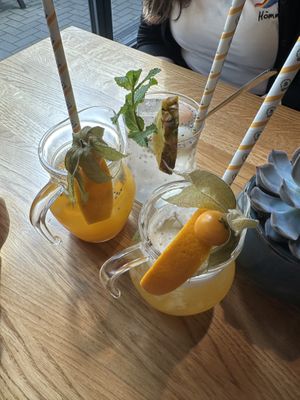 Housemade drinks  at Mandala in Bonn