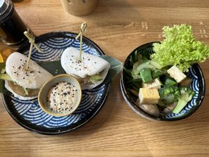 Buns & Tofu  at Mandala in Bonn