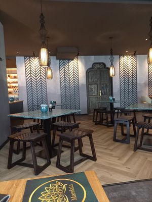 Sitzplätze innen at Mandala in Bonn