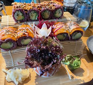 Aspura Roll & Green Spirit Roll  at Mandala in Bonn