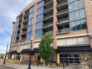 Exterior - outside seating  at Cocky's Bagels & Bar in Cleveland