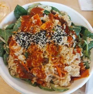Seoul Bowl at Crisp & Green in Madison