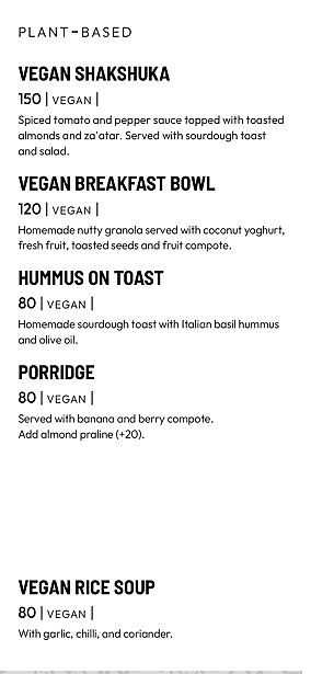 Vegan breakfast at Goodtime Adventure Beach Club in Koh Tao