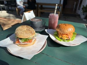   at Velicious Café in North Narrabeen