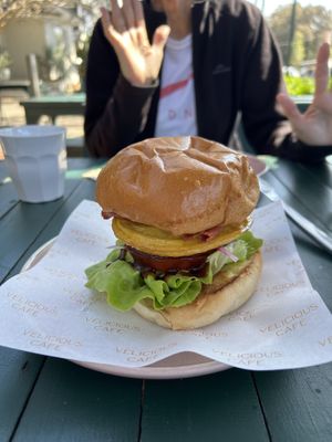   at Velicious Café in North Narrabeen