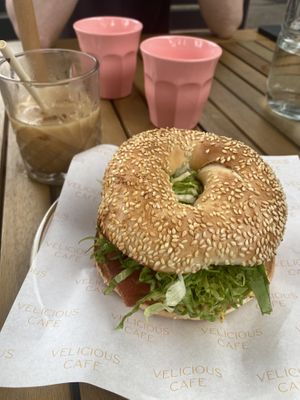   at Velicious Café in North Narrabeen