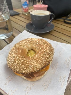   at Velicious Café in North Narrabeen