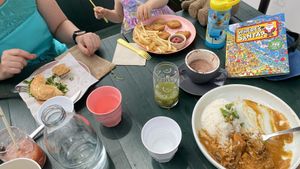   at Velicious Café in North Narrabeen