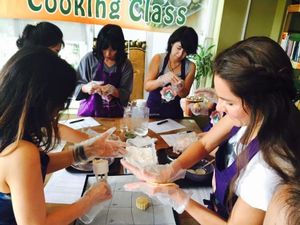 Moon Cake Cooking Class with Asean Woman Club on 13th Sept 2016 at Zenith in Hanoi