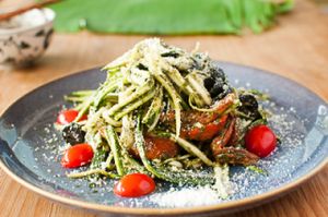Raw Zucchini Pasta at Zenith in Hanoi