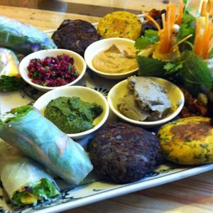 appetiser platter at Zenith in Hanoi