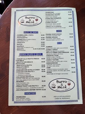   at Burro e Mezè in Rome
