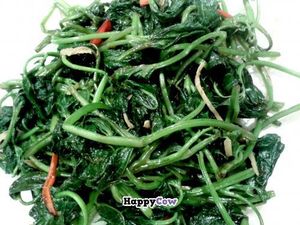 Green Vegetable with fu-yi - RM10.00 at U-Yen Vegetarian Restaurant in Puchong