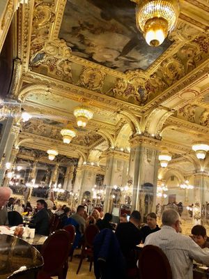   at New York Cafe Budapest in Budapest