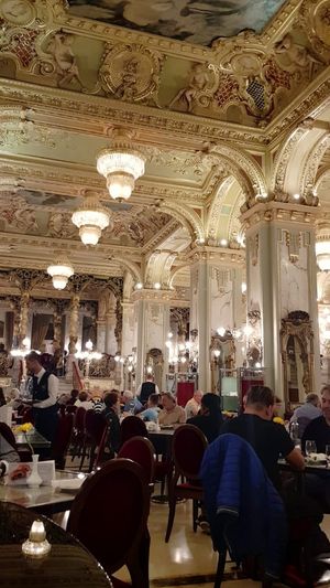   at New York Cafe Budapest in Budapest