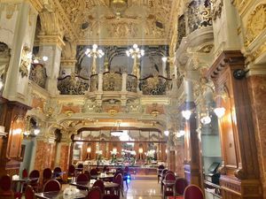   at New York Cafe Budapest in Budapest