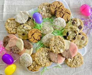 Cookie Box: An assortment of mouthwatering vegan cookies.  Includes 15 cookies (5 different flavors)    at Martha's Vegan Table in Sunrise