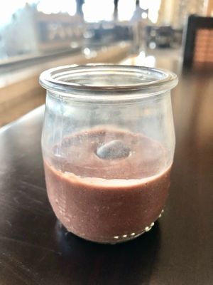 Açai pot at Khayal Restaurant in Abu Dhabi