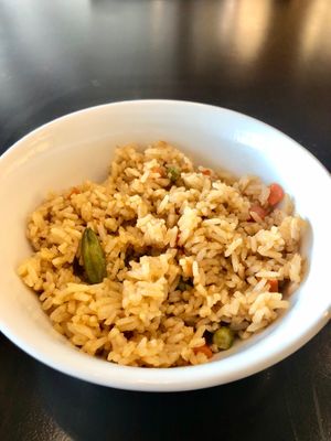 Fried rice at Khayal Restaurant in Abu Dhabi