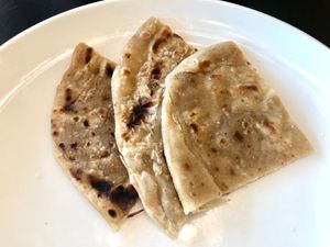 Paratha  at Khayal Restaurant in Abu Dhabi