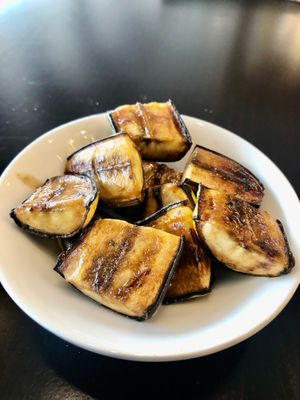 Caramelised bananas  at Khayal Restaurant in Abu Dhabi