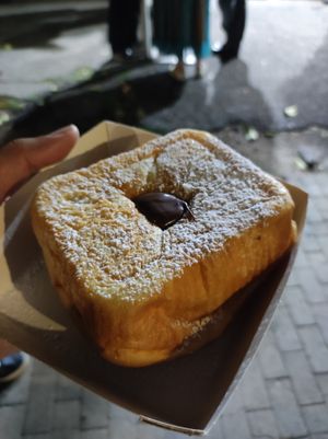 Brioche con Crema Gianduia at Zio Rocco Lab Store in Naples
