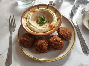 Amazing falafel! The coffee is also lovely x at Al-Shami in Oxford