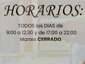 Closed Tuesday.  at AlmaZen Orgánico in Almeria