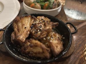 Roasted Cauliflower  at Aioli Restaurant by Chris Finnigan in Birtley