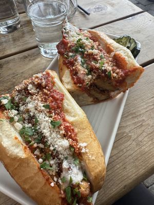 Chik’n Parm Sandwich   at The Uncanny in Portland