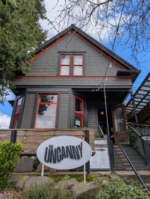 exterior at The Uncanny in Portland
