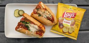 Chick'n Parm at The Uncanny in Portland