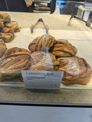 Cardamom bun at NORS Bakery (White Rabbit Bakery) in Duebendorf