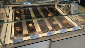 Cake offer at NORS Bakery (White Rabbit Bakery) in Duebendorf