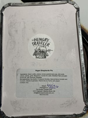   at The Hungry Traveler Cafe in Lunenburg