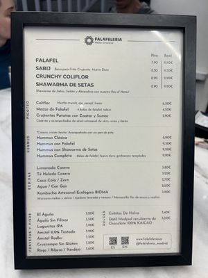   at Falafeleria - La Latina in Madrid