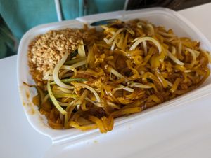 Pad thai at Baan Thai in Santa Maria