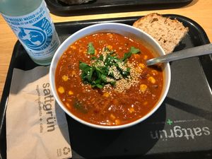 Always good :). Hopefully we can soon get food again. at Sattgrün - Hafen in Dusseldorf