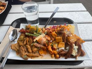 Buffet at Sattgrün - Hafen in Dusseldorf