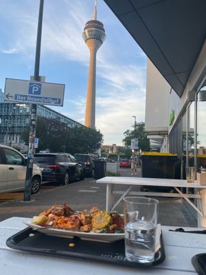 View at Sattgrün - Hafen in Dusseldorf